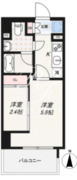 グランパセオ大森 903 間取り図