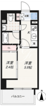 グランパセオ大森 903 間取り図