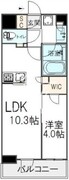 オープンレジデンシア新宿ザ・ハウス 103 間取り図