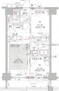 オープンレジデンシア新宿ザ・ハウス 302 間取り図