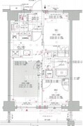 オープンレジデンシア新宿ザ・ハウス 602 間取り図
