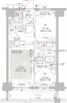 オープンレジデンシア新宿ザ・ハウス 602 間取り図