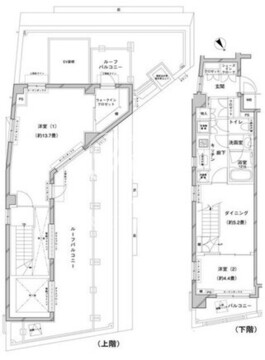 コンフォリア目黒八雲 602 間取り図