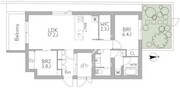 グランデュオ三軒茶屋12 103 間取り図