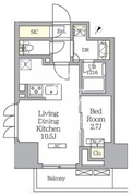 ラティエラ武蔵小山レジデンス 903 間取り図