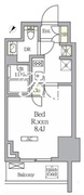 ラティエラ武蔵小山レジデンス 1201 間取り図