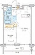 プラウドフラット中野 521 間取り図