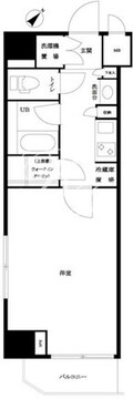 ルーブル浜松町 201 間取り図