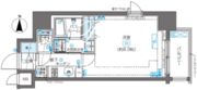 ズーム新大久保 604 間取り図