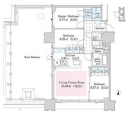 大崎ガーデンレジデンス 1410 間取り図