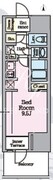 リビオメゾン東陽町ヒュッテ 202 間取り図
