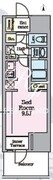 リビオメゾン東陽町ヒュッテ 302 間取り図