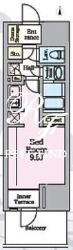 リビオメゾン東陽町ヒュッテ 802 間取り図
