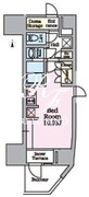 リビオメゾン東陽町ヒュッテ 403 間取り図
