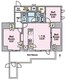 リビオメゾン東陽町ヒュッテ 1004 間取り図