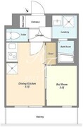 ヴィラクレール西馬込 104 間取り図