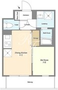 ヴィラクレール西馬込 106 間取り図