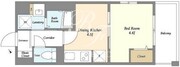 ヴィラクレール西馬込 201 間取り図