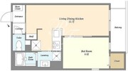 ヴィラクレール西馬込 204 間取り図
