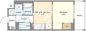 ヴィラクレール西馬込 302 間取り図