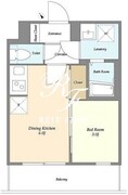 ヴィラクレール西馬込 306 間取り図