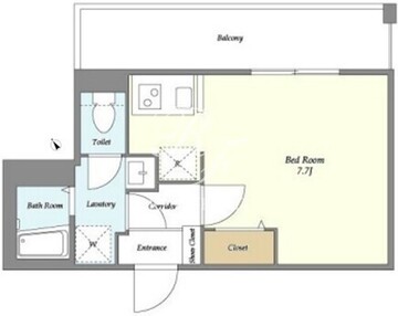 ヴィラクレール西馬込 409 間取り図
