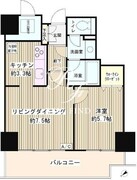 トレステージ目黒 1006 間取り図