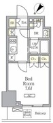 ラティエラ武蔵小山レジデンス 302 間取り図