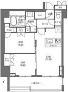 浜町アパートメンツ 908 間取り図