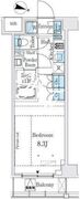 グラシア大塚 206 間取り図