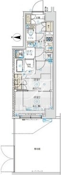 ブライズ中野哲学堂 101 間取り図