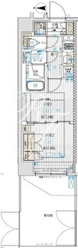 ブライズ中野哲学堂 104 間取り図