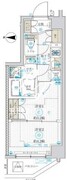 ブライズ中野哲学堂 501 間取り図