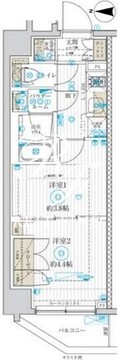 ブライズ中野哲学堂 404 間取り図