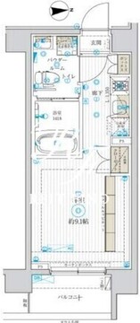 ブライズ中野哲学堂 505 間取り図