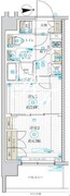 ブライズ中野哲学堂 407 間取り図