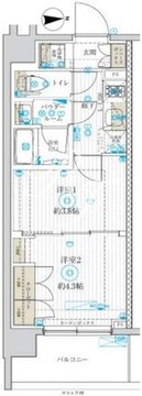 ブライズ中野哲学堂 706 間取り図