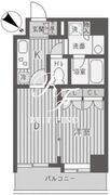 パークフラッツ渋谷代官山 502 間取り図