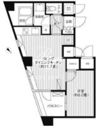 コスモリード新宿余丁町 212 間取り図