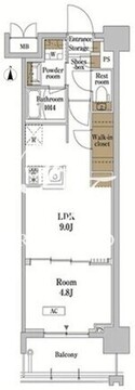 ＲＪＲプレシア蒲田 105 間取り図
