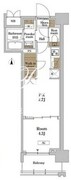 ＲＪＲプレシア蒲田 107 間取り図