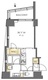 RBM外苑前レジデンス 401 間取り図