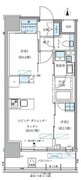 パークアクシス大森山王 902 間取り図