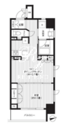 レジディア新御徒町 505 間取り図