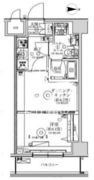 レアライズ赤羽イースト 402 間取り図