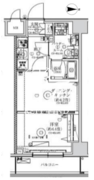 レアライズ赤羽イースト 602 間取り図