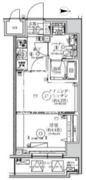 レアライズ赤羽イースト 404 間取り図
