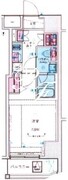ジェノヴィア新宿御苑グリーンヴェール 605 間取り図