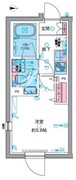 ジェノヴィア高円寺2 105 間取り図