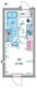 ジェノヴィア高円寺2 205 間取り図